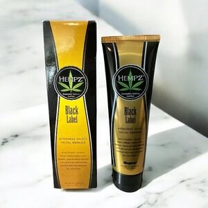 Hempz Black Label Hydromax Select Facial Bronzer Age defying Antioxidants NIB‎